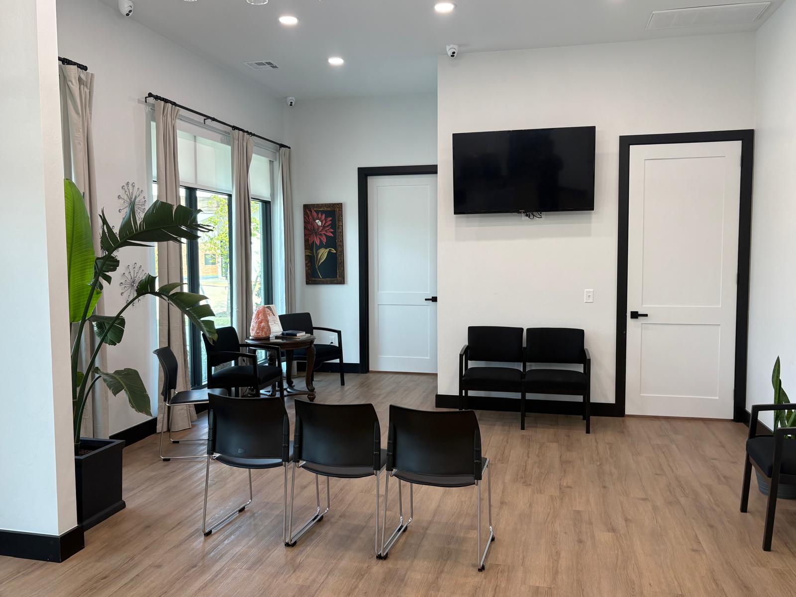 Clinic waiting room